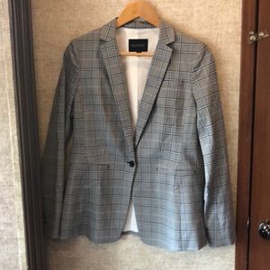 Plaid Banana Republic Blazer